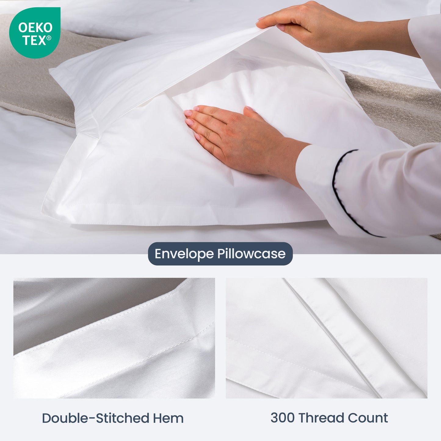 Monogrammed Pillow Shams (Set of 2) - G